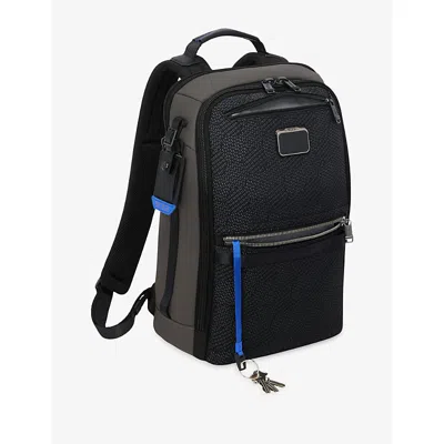 Tumi Womens Black Geometric Alpha Bravo Dynamic Backpack In Black
