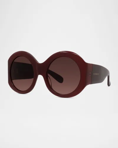 Givenchy Cocoon Acetate Sunglasses In Brown