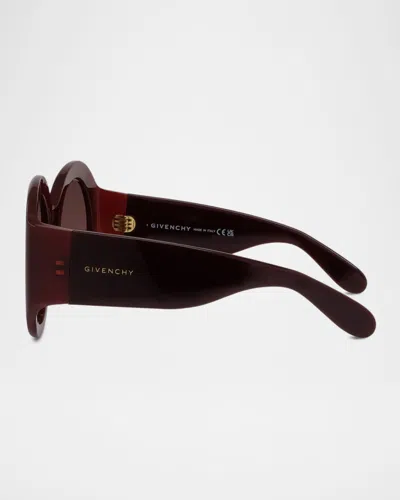 Givenchy Cocoon Acetate Sunglasses In Brown