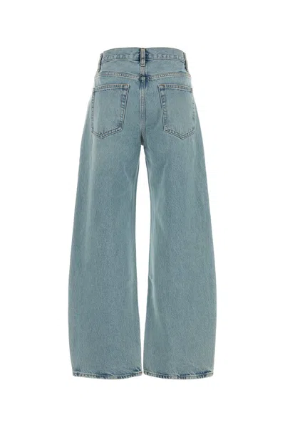 Frame Sky Blue Regular Jeans In Gray