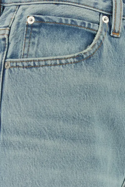 Frame Sky Blue Regular Jeans In Gray