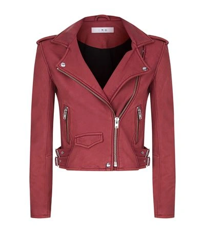 Shop Iro Ashville Leather Biker Jacket