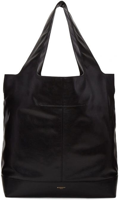 Givenchy Black George V Leather Tote