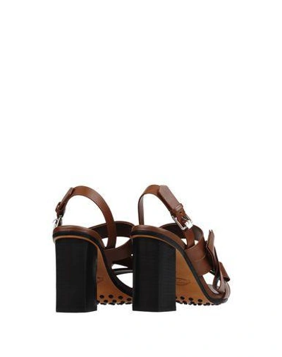 Tod's Sandals In Cocoa
