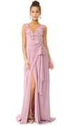 Joanna August Lacey Ruffle Wrap Dress In Bohemian Rhapsody