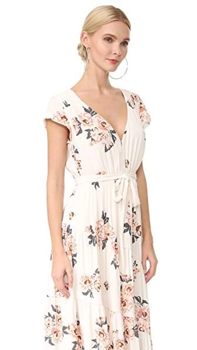 Shop Free People All I Got Maxi Dress In Ivory Combo