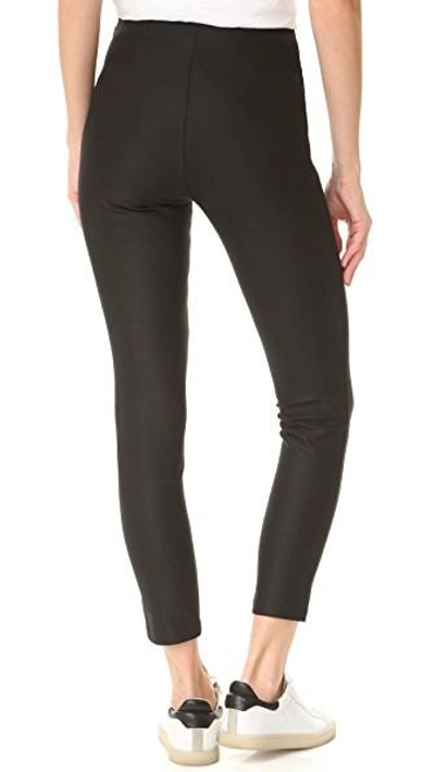 Shop Atm Anthony Thomas Melillo Stretch Twill High Waist Pants In Black