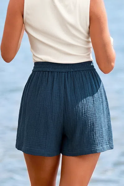 Cupshe Natural Spring Blue Shorts In Blue