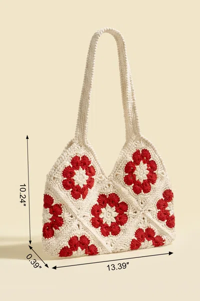 Cupshe Carnations Flower Bag In Multi