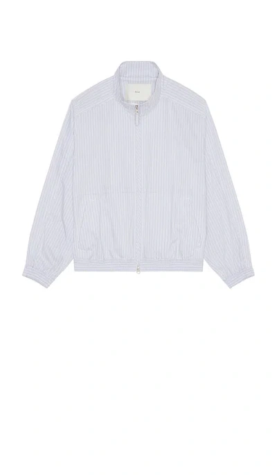Dunst Light Harrington Jacket In Blue