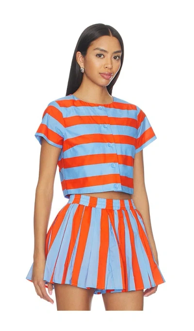 Line & Dot Primo Top In Multi