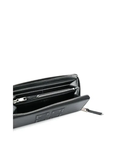 Givenchy Long Zipper Wallet. In Black