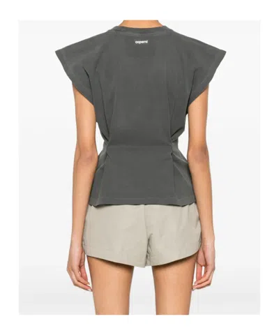 Coperni Zero Waste Adjustable T-shirt In Black