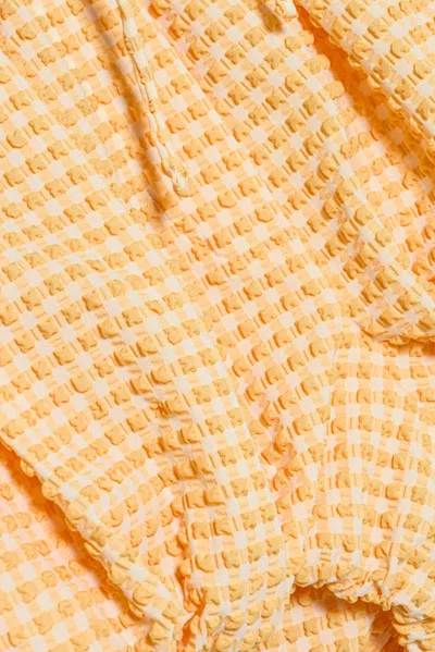 Simkhai Women's Addie Bubble Shorts In Mango Ivory In Multi