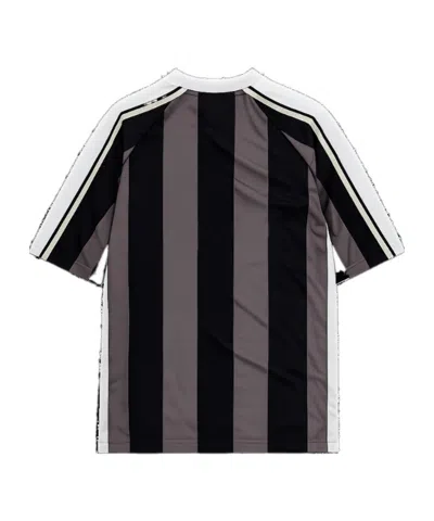 Barrow Mesh Stripe T-shirt In Brown