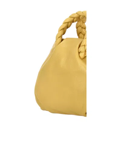 Hereu Bombon Medium Top Handle Bag In Gold