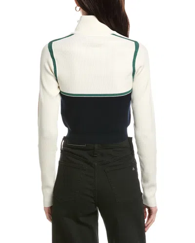 Palm Angels Ribbed Jacket In Blue