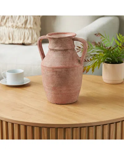 Peyton Lane Vase In Pink