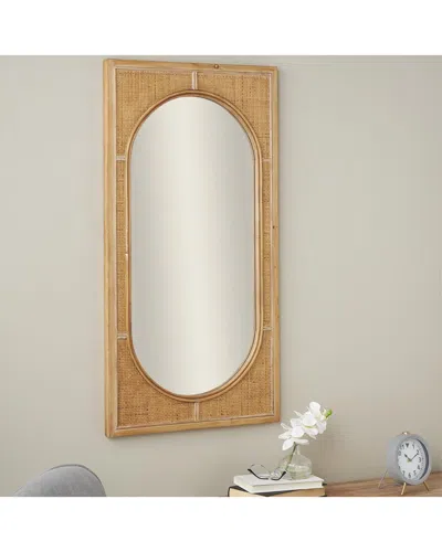 Peyton Lane Wall Mirror In Brown
