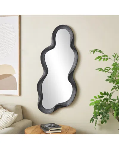 Peyton Lane Wall Mirror In Black