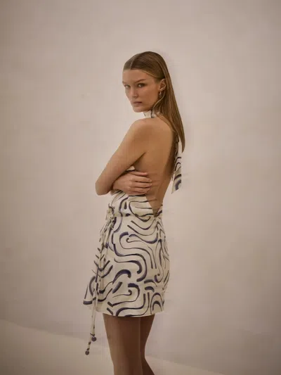 Alexis Sirenza Dress Blue Wave
