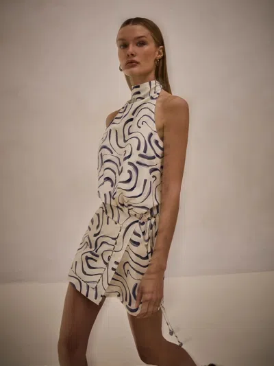 Alexis Sirenza Dress Blue Wave