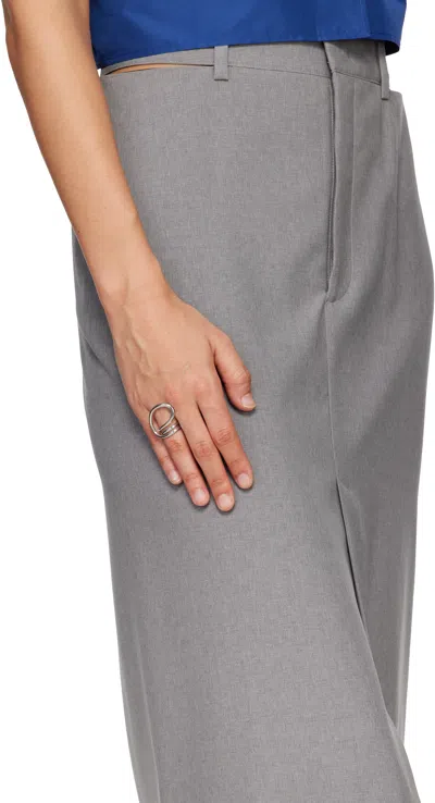 C.chesnais Round Trip Ring In Silver