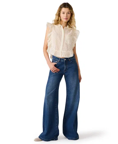 Steve Madden Adeline Top In Brown