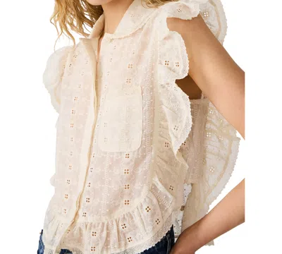 Steve Madden Adeline Top In Brown
