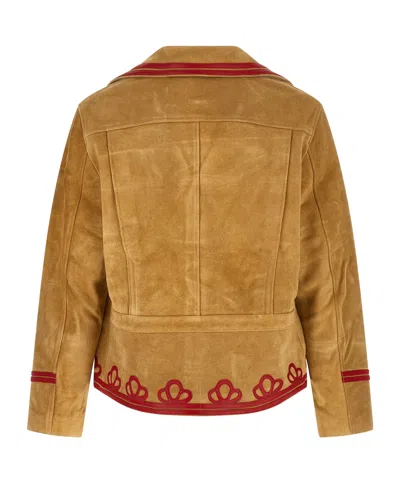 Bode Brown Regular Fit Jacket In Brown