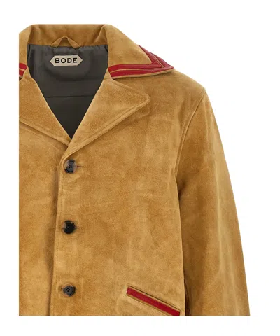 Bode Brown Regular Fit Jacket In Brown