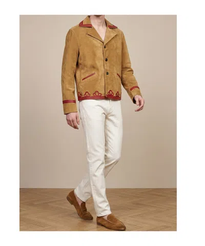 Bode Brown Regular Fit Jacket In Brown