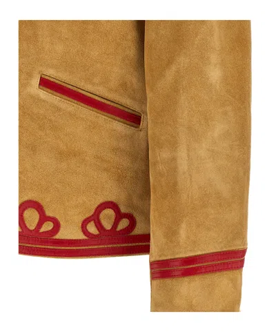 Bode Brown Regular Fit Jacket In Brown