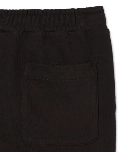 Lacoste Elasticated Jersey Shorts In Black
