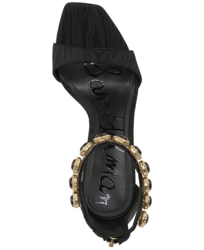 Sam Edelman Lyra Ankle Strap Sandal In Black