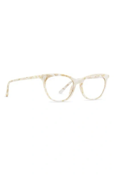 Diff Jade 51mm Blue Light Blocking Cat Eye Glasses In Multi