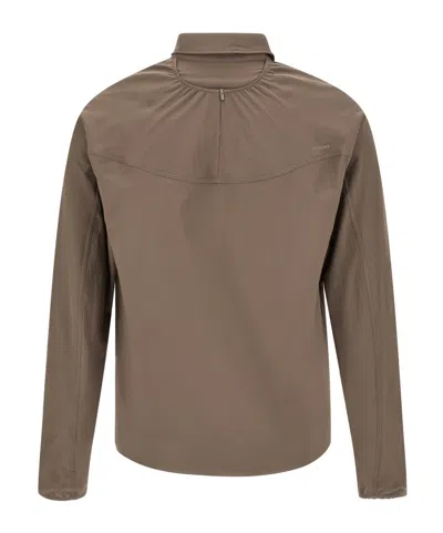 Satisfy Peaceshell River Technical Shirt In Brown