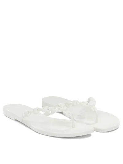 Tory Burch Sandals In White