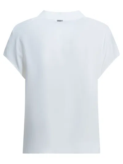 Herno Viscose Blouse In White