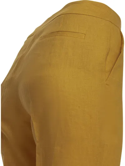 Herno Buttoned Tailored Pants In Multi