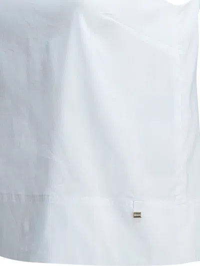 Herno Blouse With Bows In White