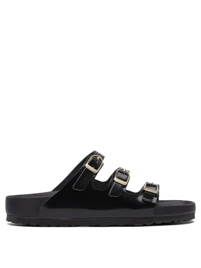 Birkenstock Sleek Narrow Fit Sandalo With Adjustable Straps In Black