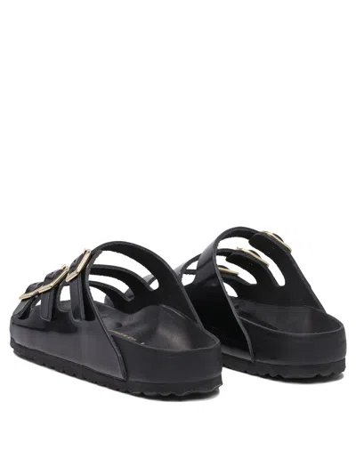 Birkenstock Sleek Narrow Fit Sandalo With Adjustable Straps In Black