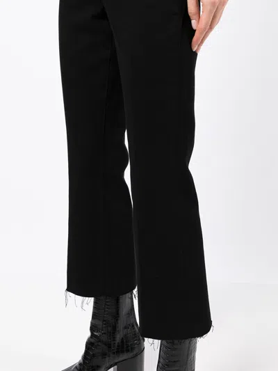 L'agence Black Flared Jeans In Black