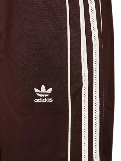 Adidas Originals Adidas X Wales Bonner Regular Fit Stripe Track Pants In Brown