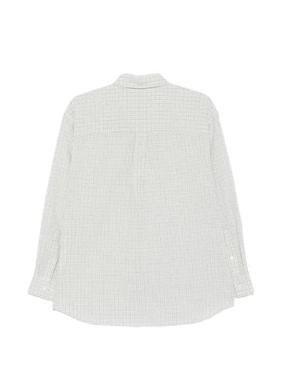 Dunst Grey Regular Solid Shirt In White