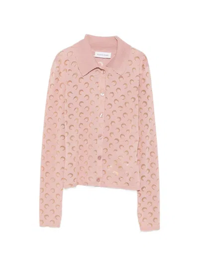 Marine Serre Moon Devore Shirt In Multi