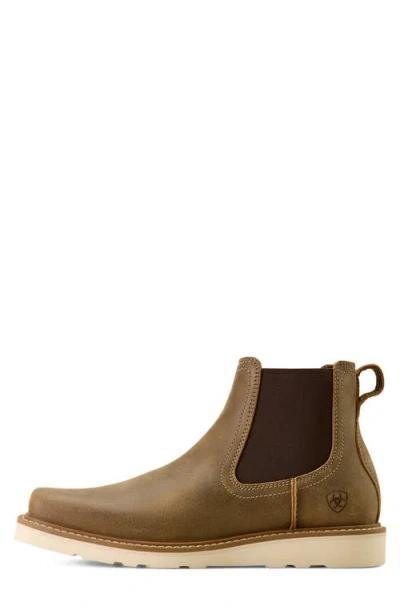 Ariat Wexford 10061290 Boots Mens Caramel Suede Round Toe Chelsea Zogg1365 In Multi