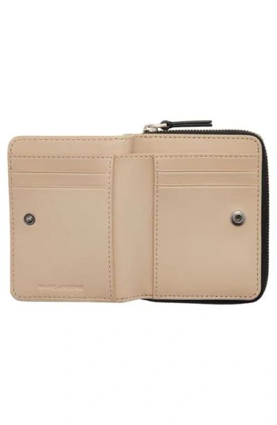 Marc Jacobs The Mini Compact Wallet In Neutral