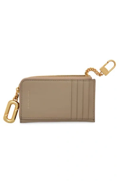 Marc Jacobs The Top Zip Multi Wallet In Brown